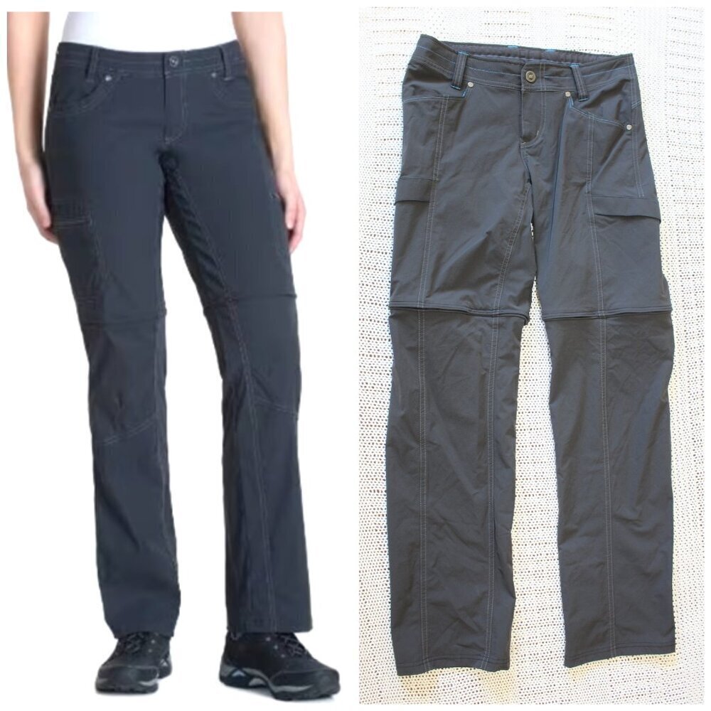 Kuhl Women’s Kliffside Softshell Convertible Cargo Pants Size 4 Reg Outdoor